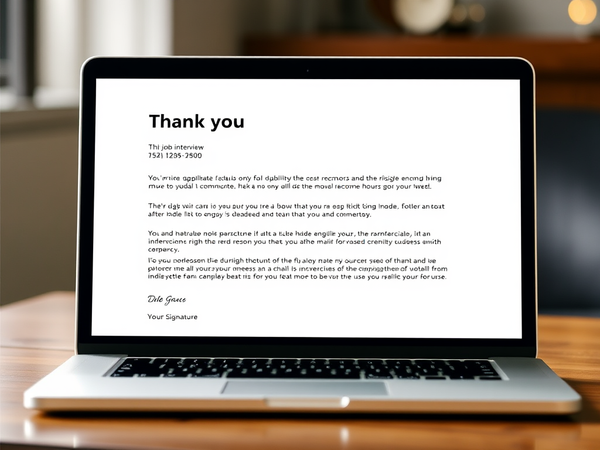 How to Write a Thank You Email After an Interview with ChatGPT?